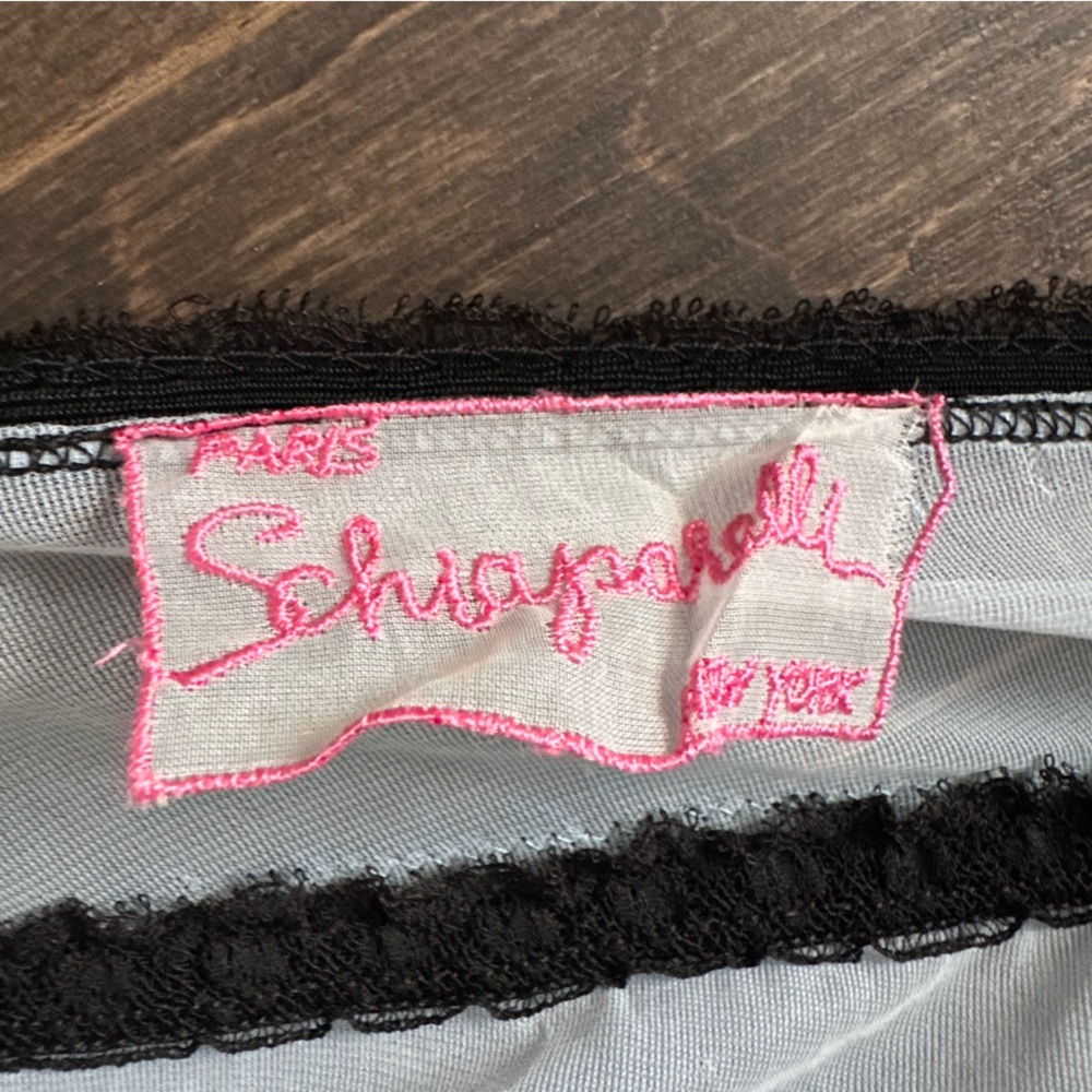 1950 Elsa Schiaparelli Lingerie Slip Skirt Undergarment Skirt vintage
